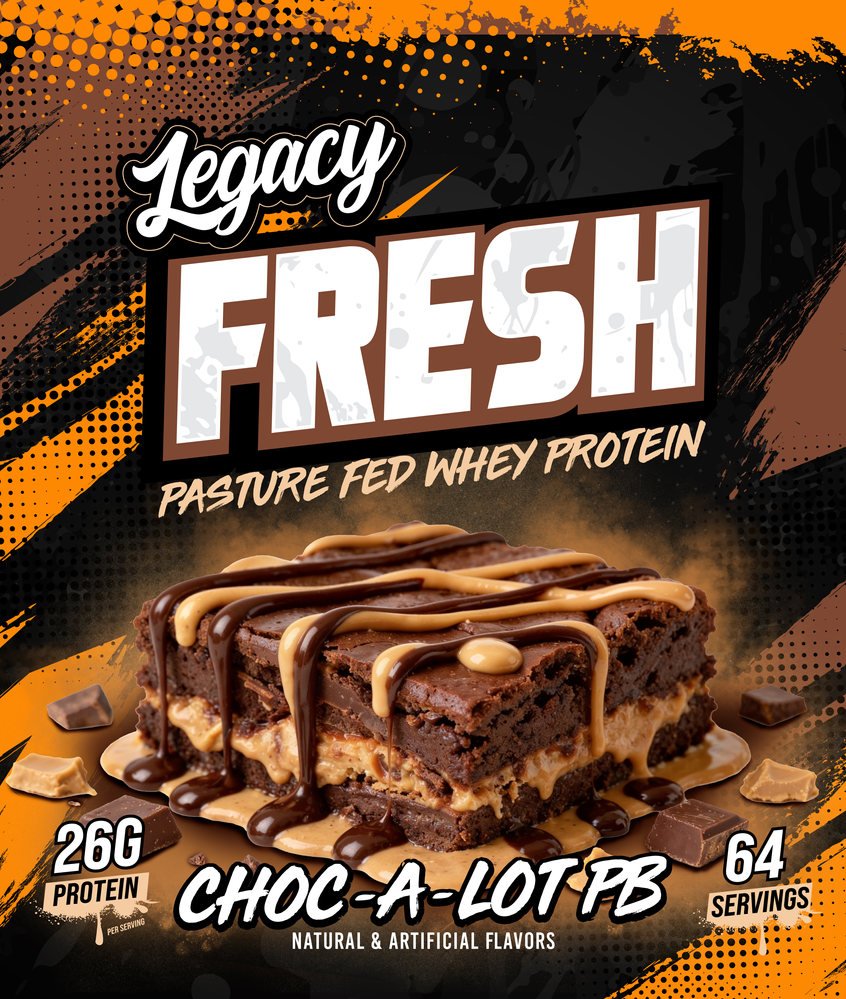 Legacy Fresh - Choc-A-Lot PB — Label Design by Sports Nutrition Labels