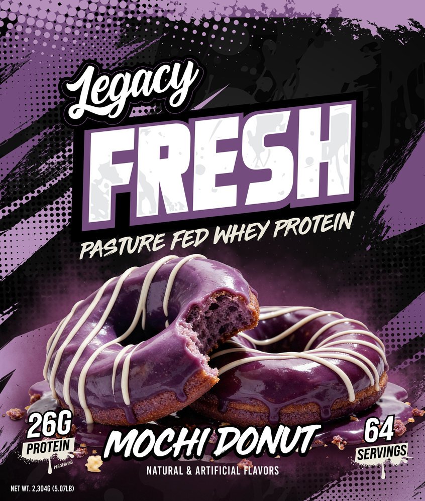 Legacy Fresh - Mochi Donut — Label Design by Sports Nutrition Labels