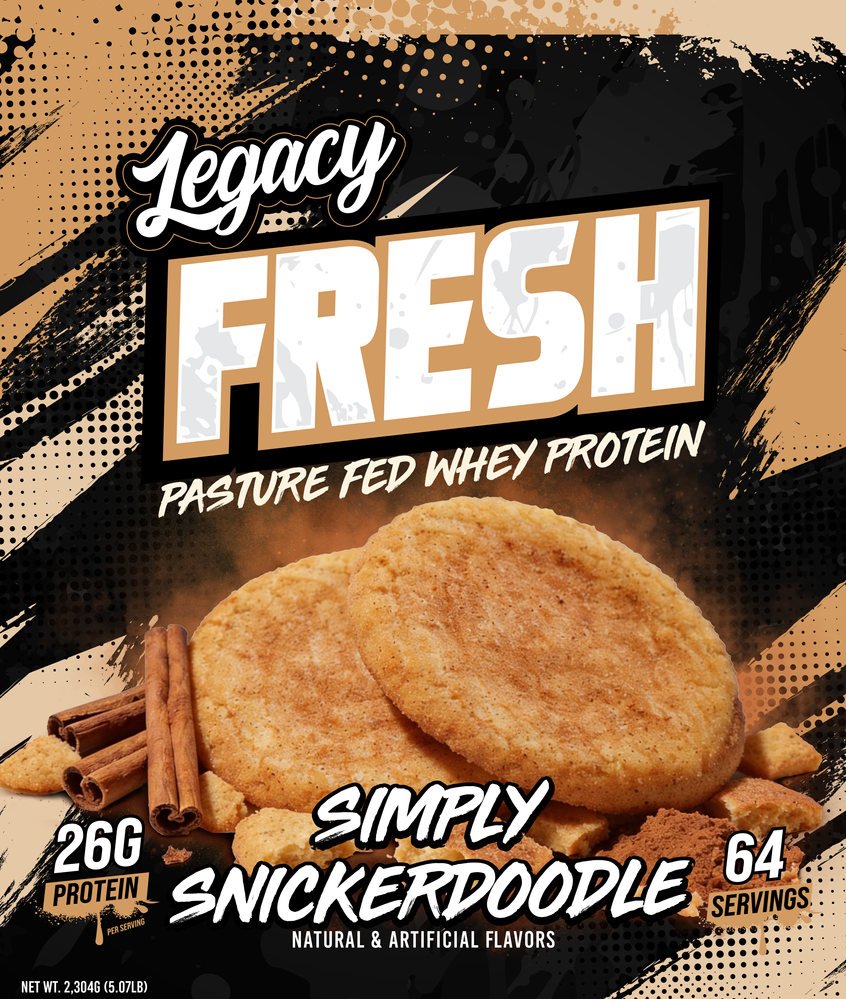Legacy Fresh - Simply Snickerdoodle — Label Design by Sports Nutrition Labels