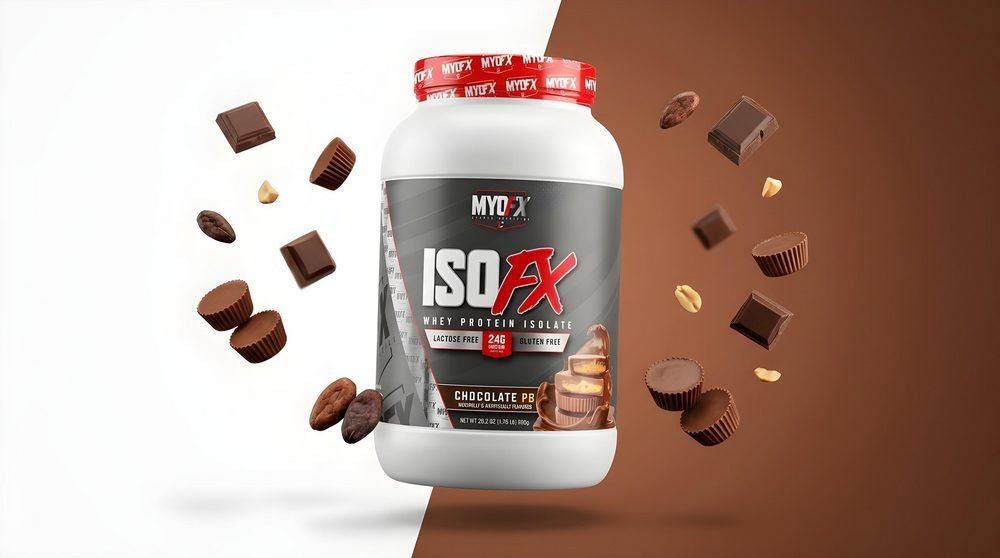 MYOFX Iso FX — 3D Render by Sports Nutrition Labels
