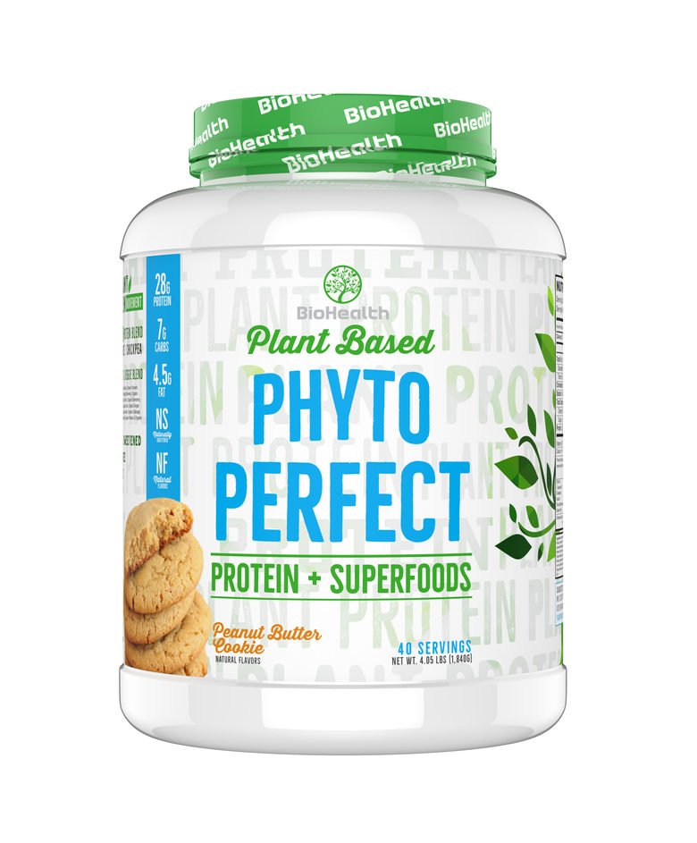 BioHealth Phyto Perfect — 3D Render by Sports Nutrition Labels